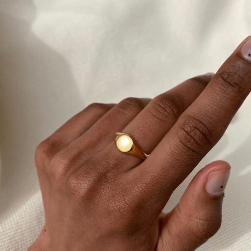 THE MALU RING  - 18k gold plated - Bound Studios