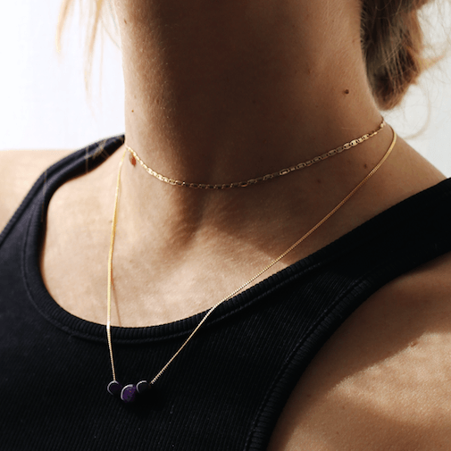 THE PIPER CHOKER - 18k gold plated - Bound Studios