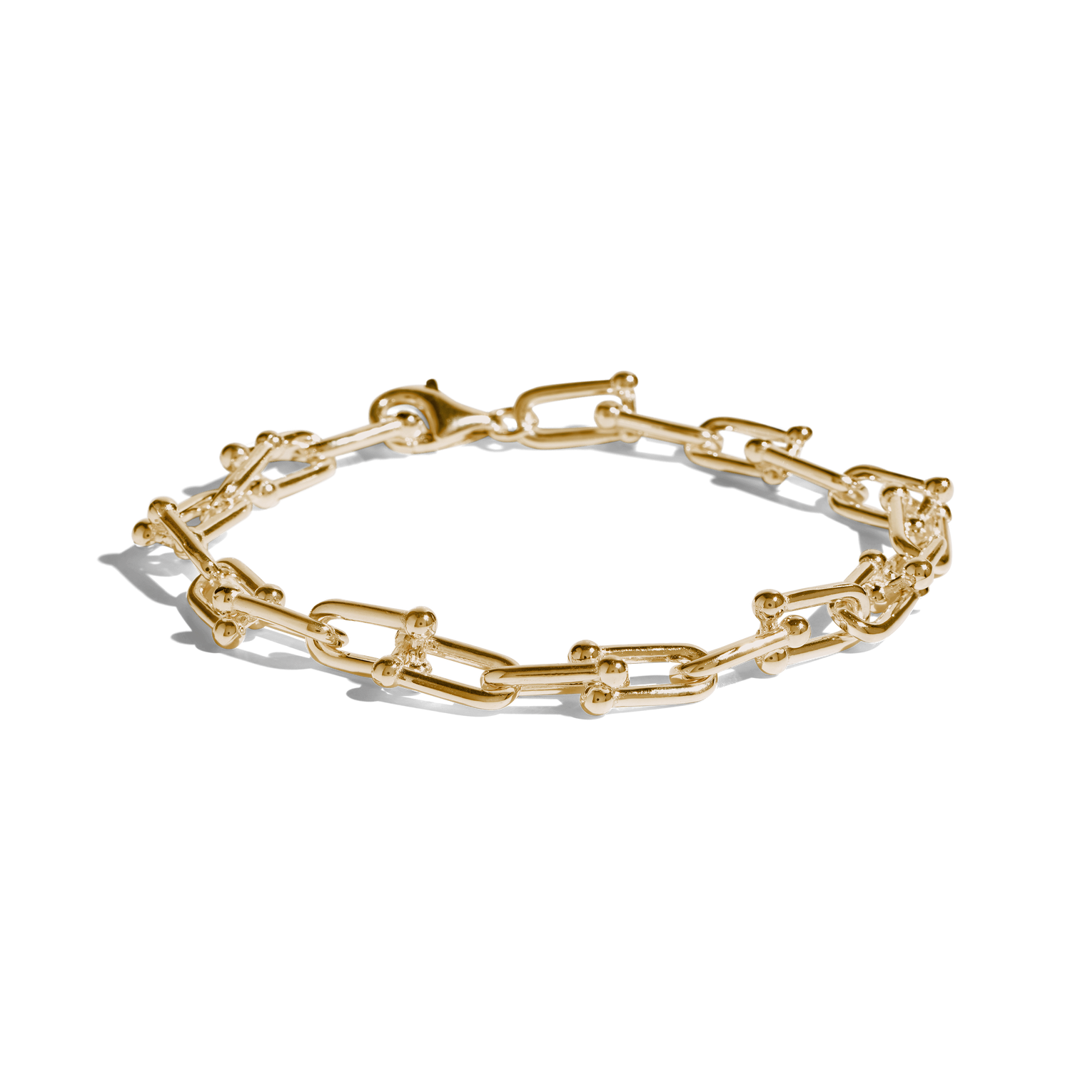 link bracelet, 14k bracelet, gold bracelet