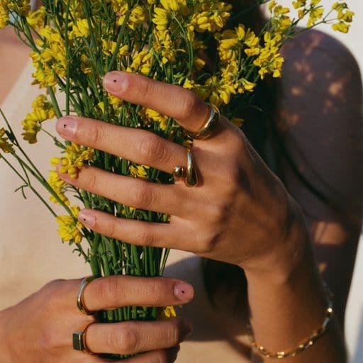 Bold ring, Sustainable jewelry
