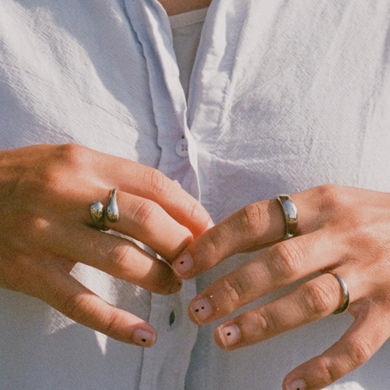 Dome ring, Sustainable jewelry