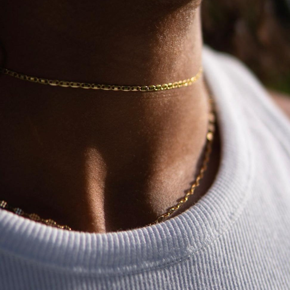 THE QUIN NECKLACE - 18k gold plated - Bound Studios