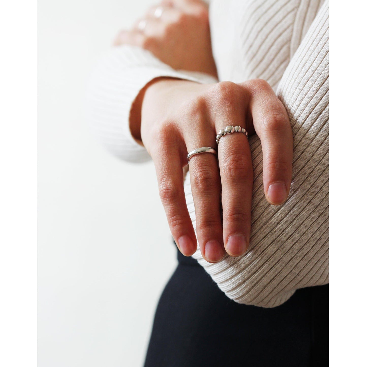Uneven ring, Sustainable jewelry