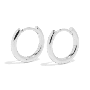 THE BASE HOOP  |  MEDIUM - sterling silver