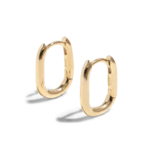 THE HARLEY MOLLY HOOP  |  SMALL - 18k gold vermeil