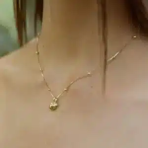 THE CAMI NECKLACE - 18k gold vermeil