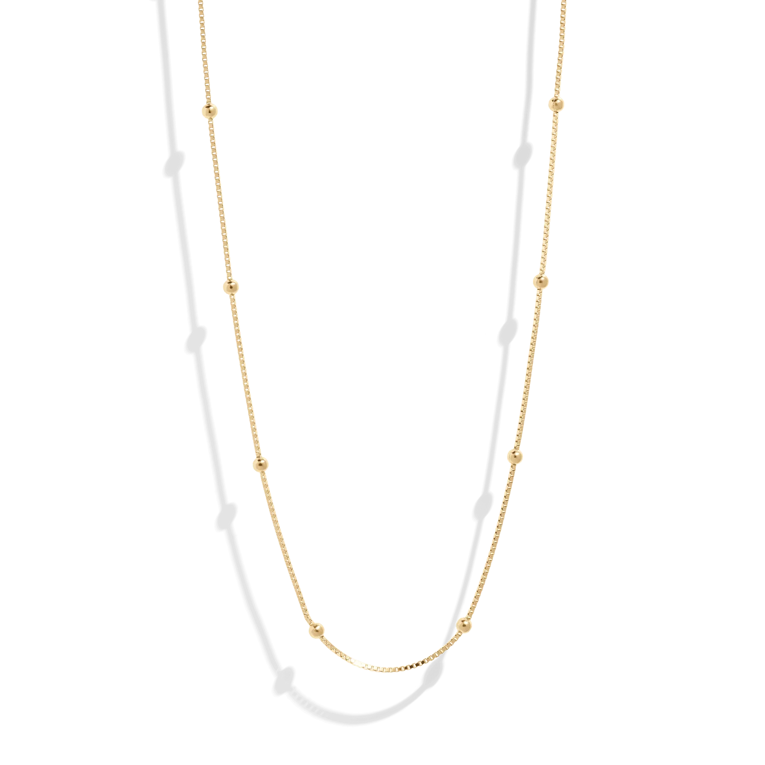THE CAMI NECKLACE - 18k gold vermeil
