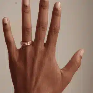 THE HARPER RING - 18k gold vermeil