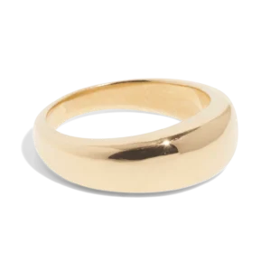 THE HARPER RING - 18k gold vermeil