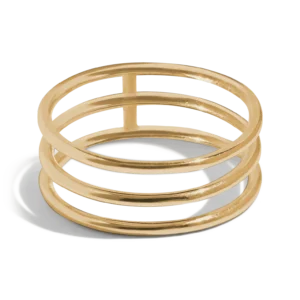 THE JADA RING - 18k gold plated