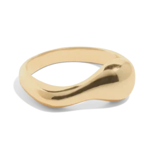 THE JUNE RING - 18k gold plated