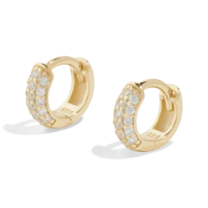 THE AURORA HOOP | SMALL - 18k gold vermeil