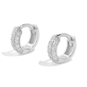 THE AURORA HOOP | SMALL - sterling silver