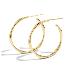 THE COCO HOOP - 18k gold vermeil