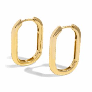 THE HARLEY MOLLY HOOP  |  LARGE - 18k gold vermeil