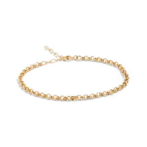 THE RILEY ROLO BRACELET - 18k gold vermeil